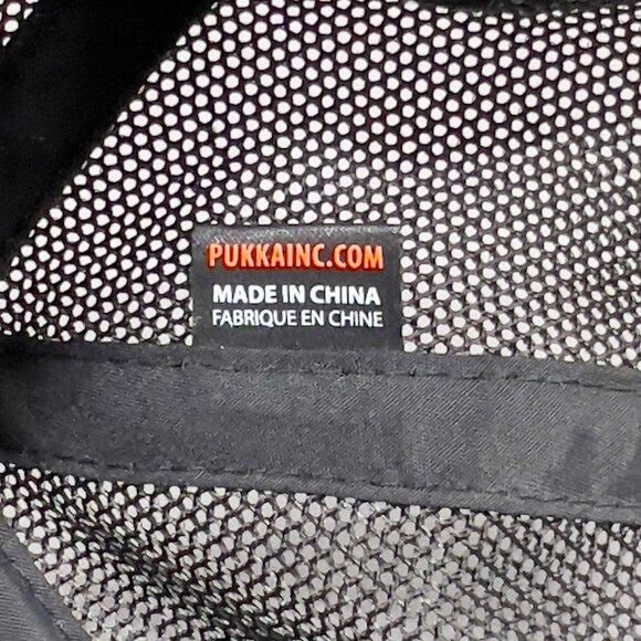 Snook Hook Tackle Bait Snapback Cap Hat Pukka Gray Trucker Jensen Beach FL Mens - Picture 10 of 15